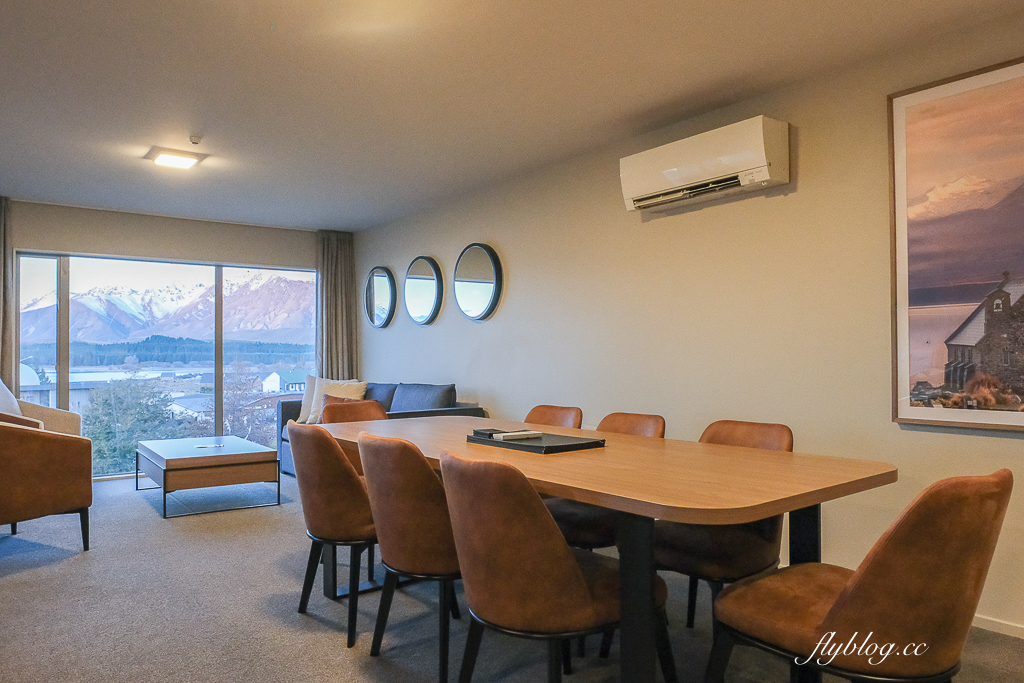 紐西蘭蒂卡波湖｜Peppers Bluewater Resort Lake Tekapo 藍水渡假村．坐擁180蒂卡波湖美景，距離牧羊人教堂5分鐘車程 @飛天璇的口袋