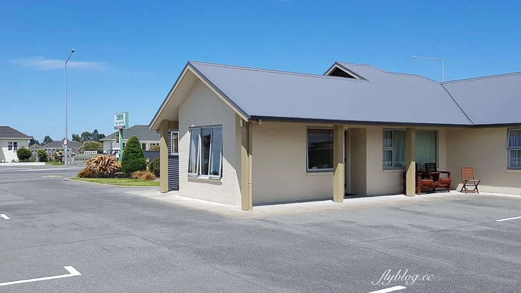 紐西蘭因弗卡吉爾｜388 Tay Motel．紐西蘭最南端城市，兩房一廳附廚房和客廳的汽車旅館 @飛天璇的口袋
