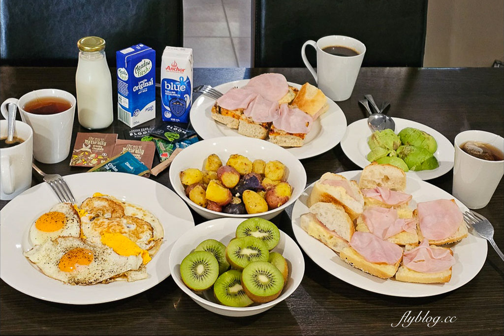 紐西蘭因弗卡吉爾｜388 Tay Motel．紐西蘭最南端城市，兩房一廳附廚房和客廳的汽車旅館 @飛天璇的口袋