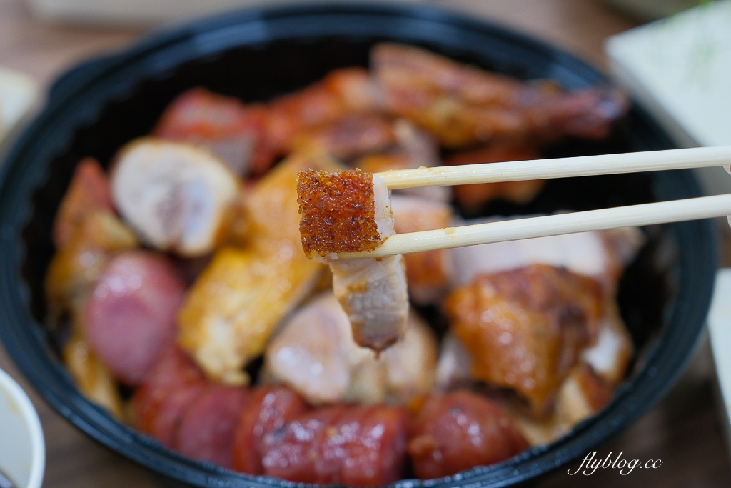 台中西屯｜燒臘教父．營業到凌晨4點的燒臘便當，份量多價格實惠 @飛天璇的口袋