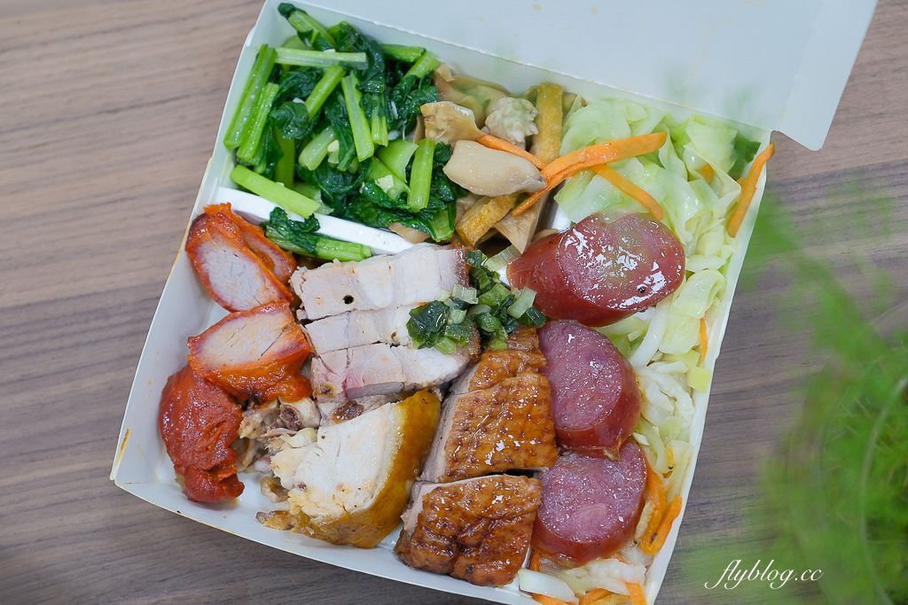 台中西屯｜燒臘教父．營業到凌晨4點的燒臘便當，份量多價格實惠 @飛天璇的口袋