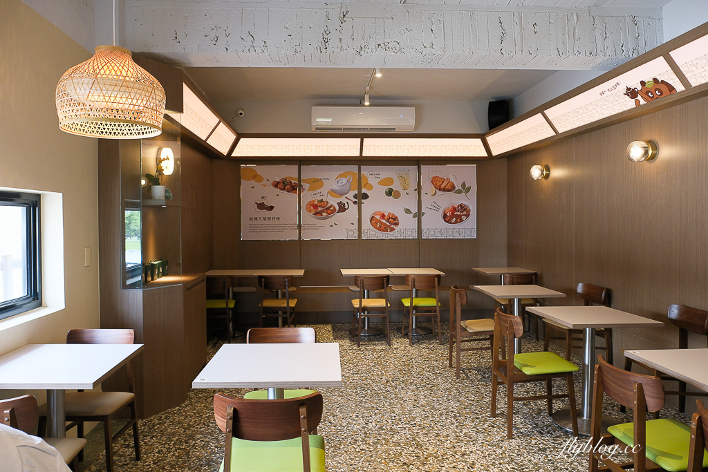 台中北屯｜咖哩厚台灣茶咖哩 中清支店．以台灣茶入咖哩，茶泡飯兩種吃法 @飛天璇的口袋