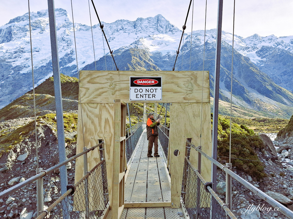 紐西蘭南島｜Hooker Valley Track．庫克山最受歡迎的步道，欣賞冰川、湖泊和雪山 @飛天璇的口袋