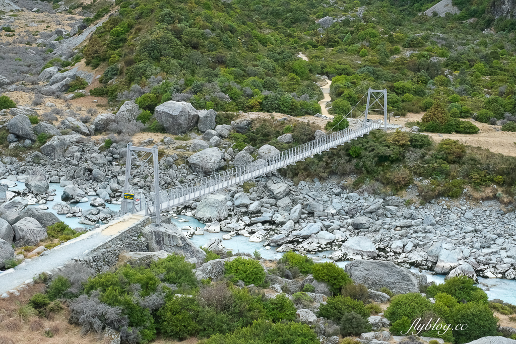 紐西蘭南島｜Hooker Valley Track．庫克山最受歡迎的步道，欣賞冰川、湖泊和雪山 @飛天璇的口袋