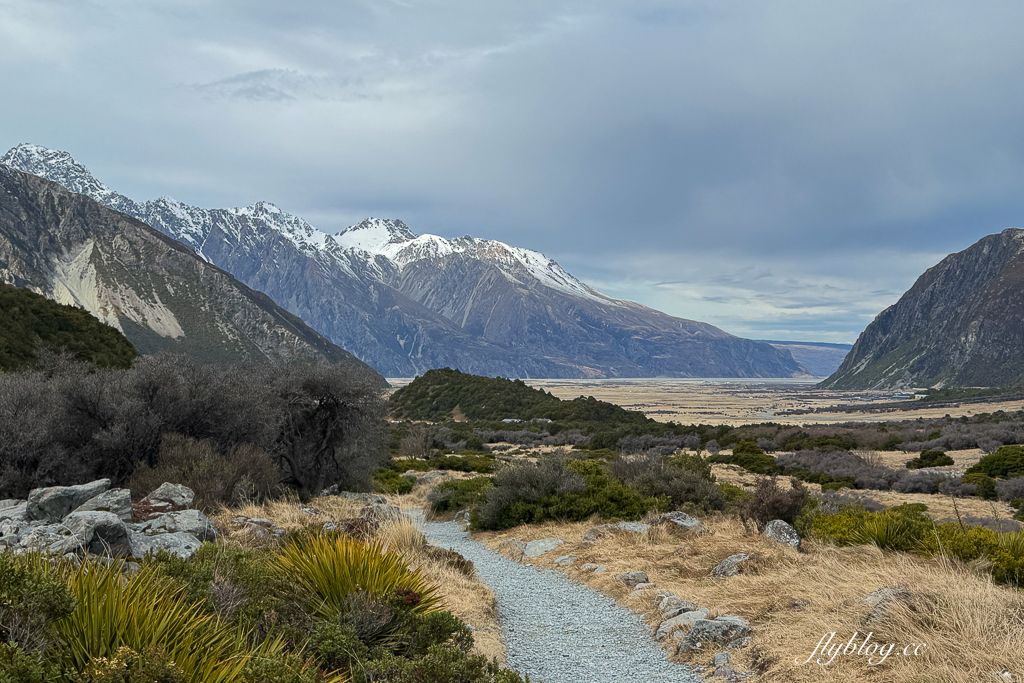 紐西蘭南島｜Kea Point Track．庫克山輕鬆平緩步道，來回只要一個小時 @飛天璇的口袋