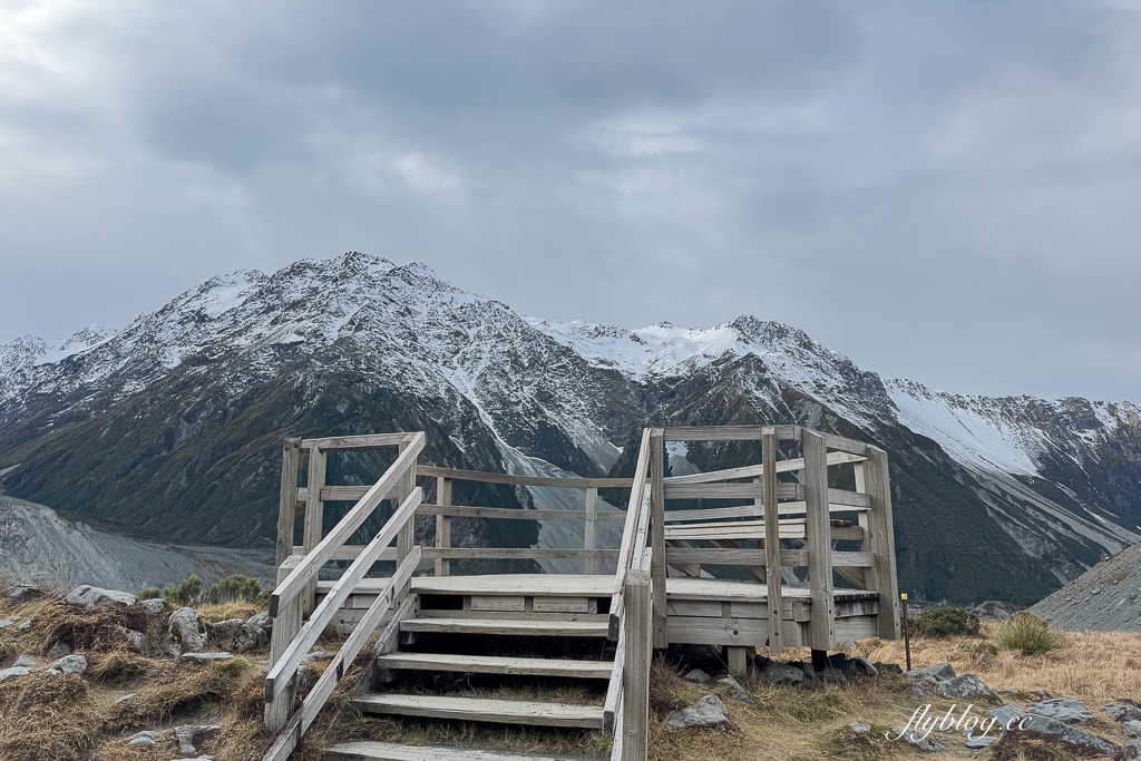紐西蘭南島｜Kea Point Track．庫克山輕鬆平緩步道，來回只要一個小時 @飛天璇的口袋