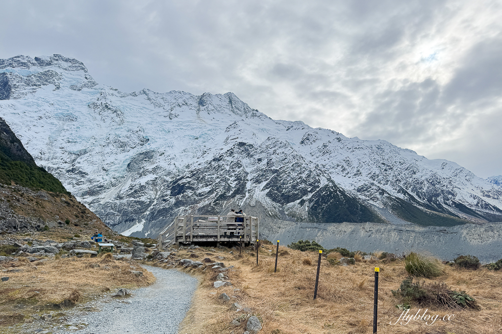 紐西蘭南島｜Kea Point Track．庫克山輕鬆平緩步道，來回只要一個小時 @飛天璇的口袋