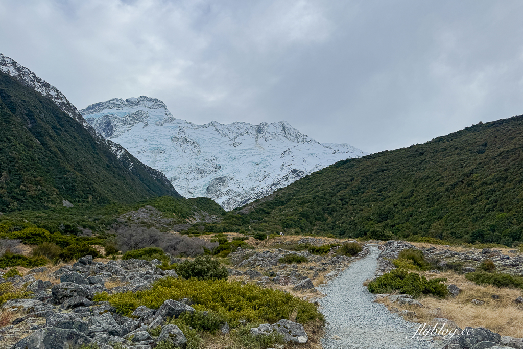 紐西蘭南島｜Kea Point Track．庫克山輕鬆平緩步道，來回只要一個小時 @飛天璇的口袋