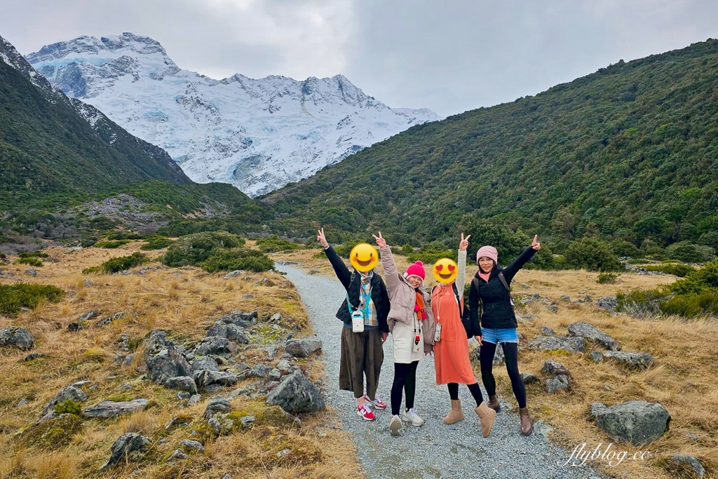 紐西蘭南島｜Kea Point Track．庫克山輕鬆平緩步道，來回只要一個小時 @飛天璇的口袋