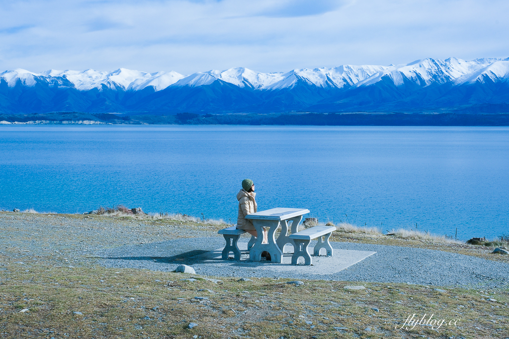 紐西蘭南島｜普卡基湖 Lake Pukaki．超浪漫藍色牛奶湖，沿途必拍三個觀景台 @飛天璇的口袋