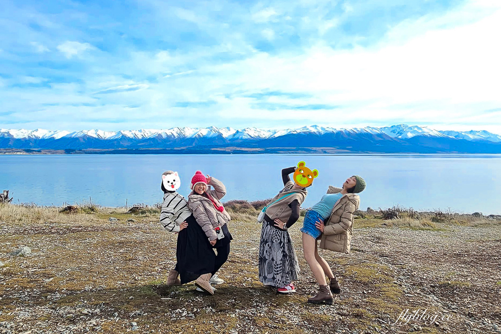 紐西蘭南島｜普卡基湖 Lake Pukaki．超浪漫藍色牛奶湖，沿途必拍三個觀景台 @飛天璇的口袋
