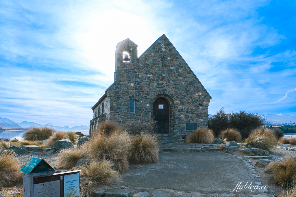 紐西蘭南島｜蒂卡波湖 Lake Tekapo．全球七大星空保護區，紐西蘭一級遺產牧羊人教堂 @飛天璇的口袋