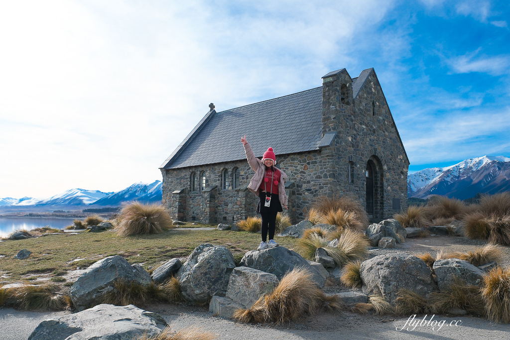 紐西蘭南島｜蒂卡波湖 Lake Tekapo．全球七大星空保護區，紐西蘭一級遺產牧羊人教堂 @飛天璇的口袋