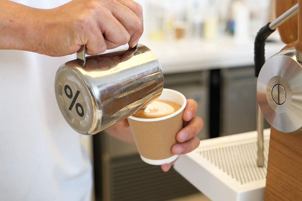 台中北屯｜％Arabica．日本人氣精品咖啡進駐台中，結合建案期間快閃9個月 @飛天璇的口袋