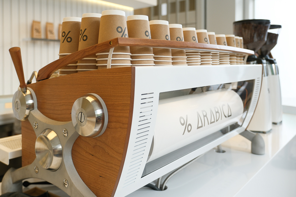 台中北屯｜％Arabica．日本人氣精品咖啡進駐台中，結合建案期間快閃9個月 @飛天璇的口袋