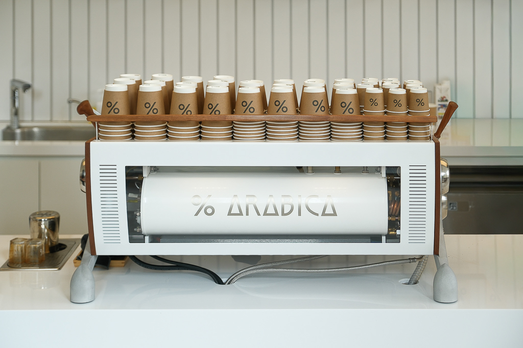 台中北屯｜％Arabica．日本人氣精品咖啡進駐台中，結合建案期間快閃9個月 @飛天璇的口袋