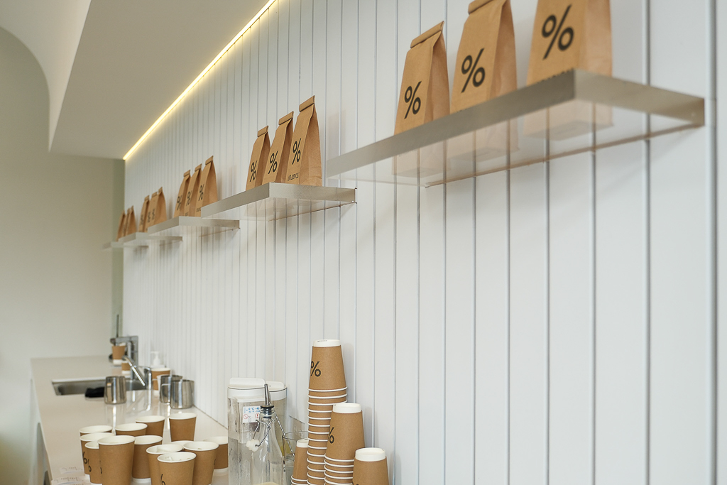 台中北屯｜％Arabica．日本人氣精品咖啡進駐台中，結合建案期間快閃9個月 @飛天璇的口袋