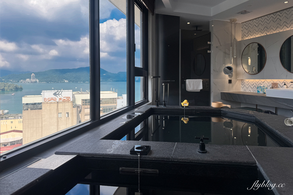 南投魚池｜日月潭力麗溫德姆溫泉酒店．日月潭國際級連鎖酒店，正對伊達邵老街鄰近碼頭 @飛天璇的口袋