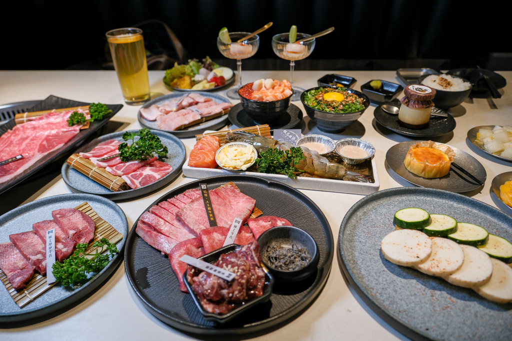 台中西屯｜燒肉MEN朝富店．個人套餐499起自助吧無限續，溫室水耕生菜和Haagen-Dazs冰淇淋 @飛天璇的口袋