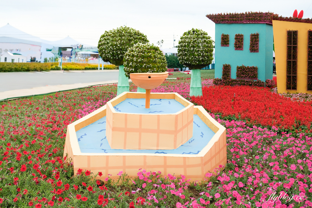 【2025新社花海】台中花毯節11/8登場，可愛的「飛天小女警」主題，三大亮點一次看 @飛天璇的口袋