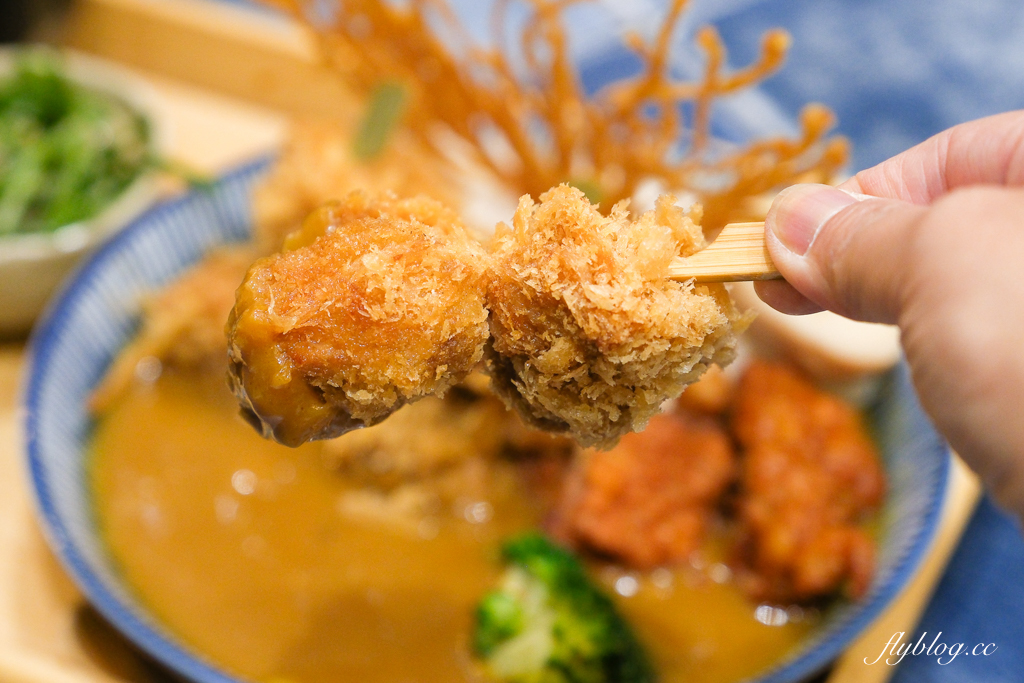 台中北屯｜思鄉漁豚．澎湖人在台中的家鄉味，霸氣的海鮮咖哩定食套餐 @飛天璇的口袋