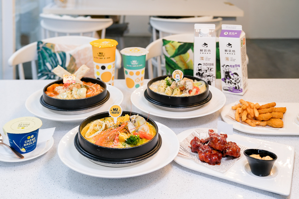台中北屯｜NU PASTA．與鮮乳坊跨界合作，攜手推出6款莊園級鮮乳義式湯麵系列 @飛天璇的口袋