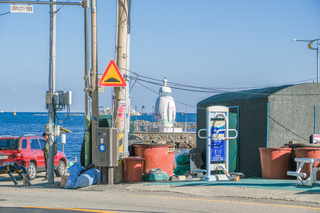 韓國釜山｜最佳路易斯漢米爾頓飯店海洋露台 Best Louis Hamilton Hotel Ocean Terrace．房間就可以看到機張超美海景，早餐還有海帶湯和鮑魚粥 @飛天璇的口袋