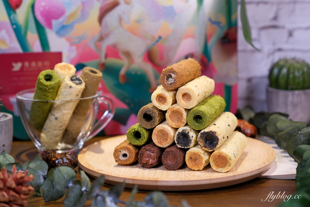 【青鳥旅行】人氣灌餡蛋捲禮盒，台中十大伴手禮金口碑獎，2026新春禮盒上市 @飛天璇的口袋