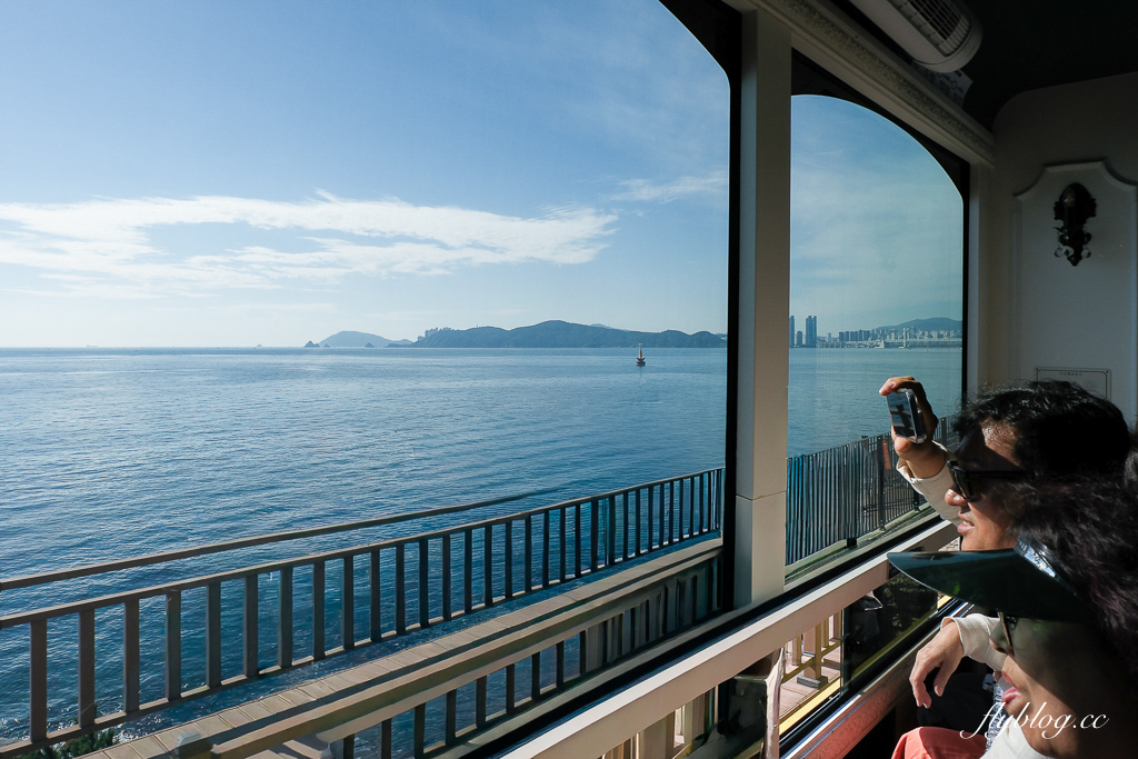 韓國釜山｜海雲臺藍線公園．釜山海岸列車、天空膠囊列車購票方式和沿線景點 @飛天璇的口袋