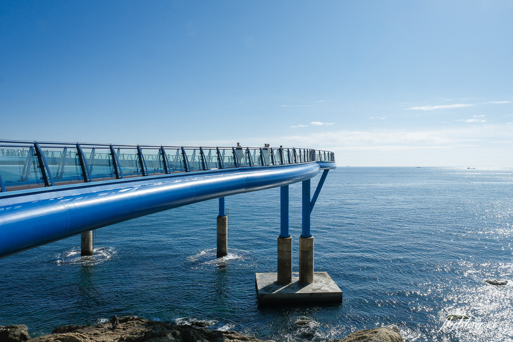 韓國釜山｜海雲臺藍線公園．釜山海岸列車、天空膠囊列車購票方式和沿線景點 @飛天璇的口袋