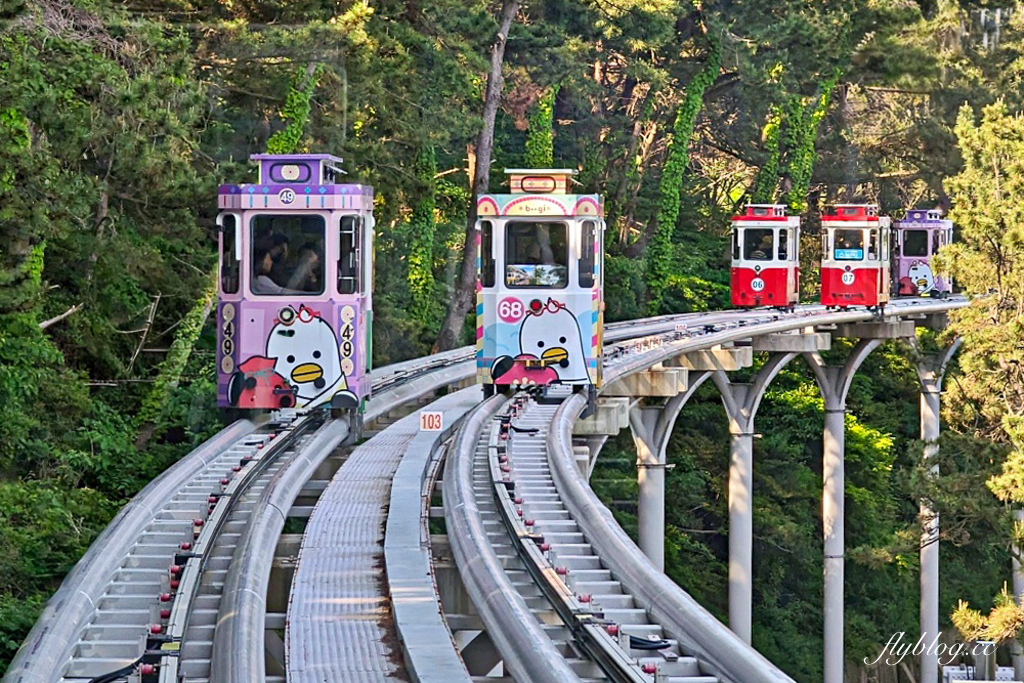 韓國釜山｜海雲臺藍線公園．釜山海岸列車、天空膠囊列車購票方式和沿線景點 @飛天璇的口袋