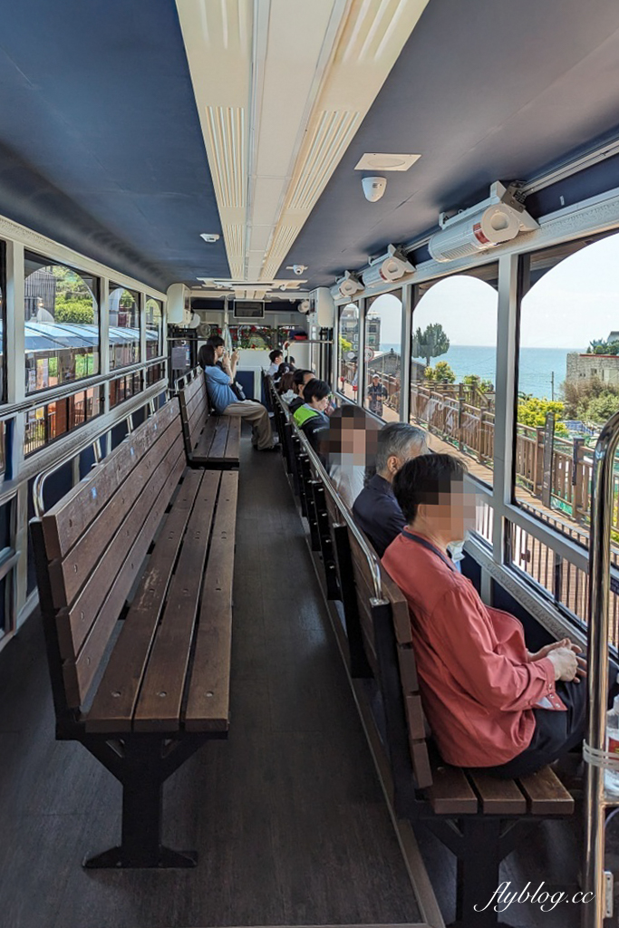韓國釜山｜海雲臺藍線公園．釜山海岸列車、天空膠囊列車購票方式和沿線景點 @飛天璇的口袋