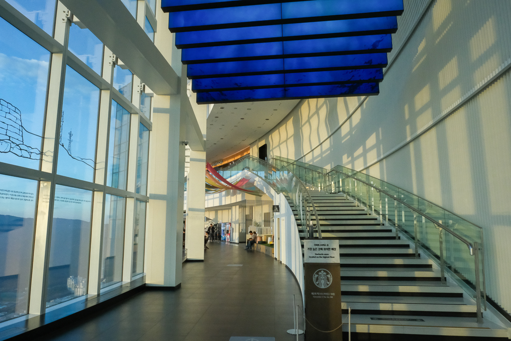 韓國釜山｜X the Sky．朝聖世界最高星巴克，坐擁海雲台沙灘美景 @飛天璇的口袋