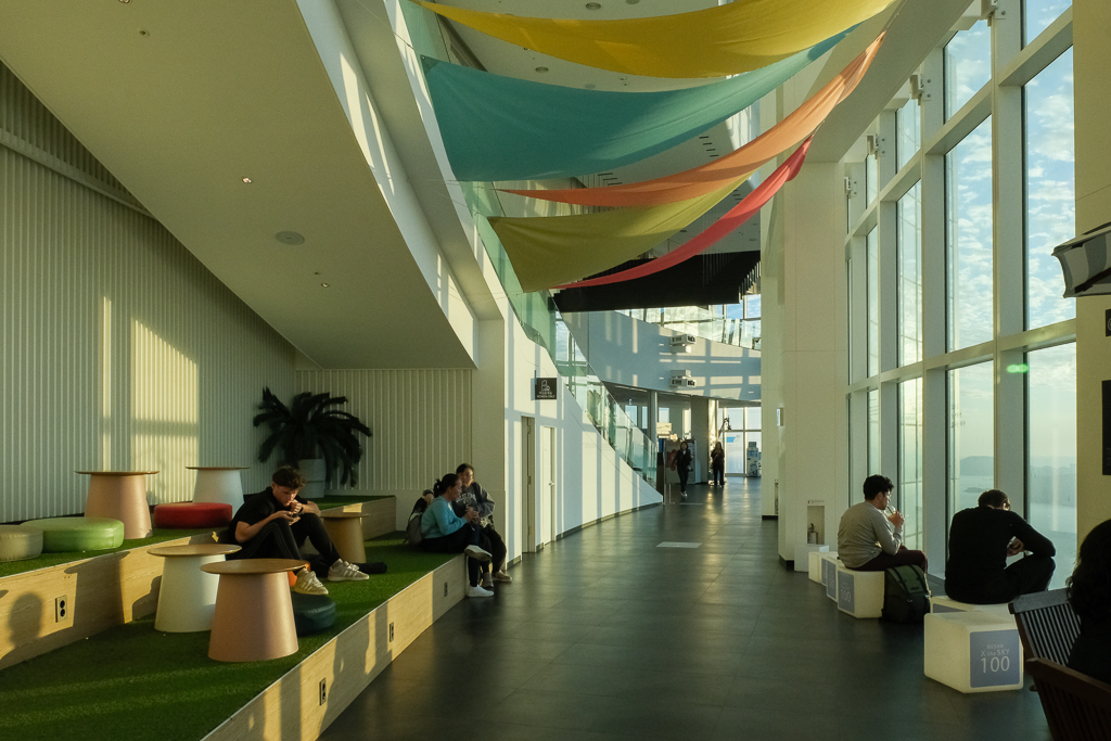 韓國釜山｜X the Sky．朝聖世界最高星巴克，坐擁海雲台沙灘美景 @飛天璇的口袋