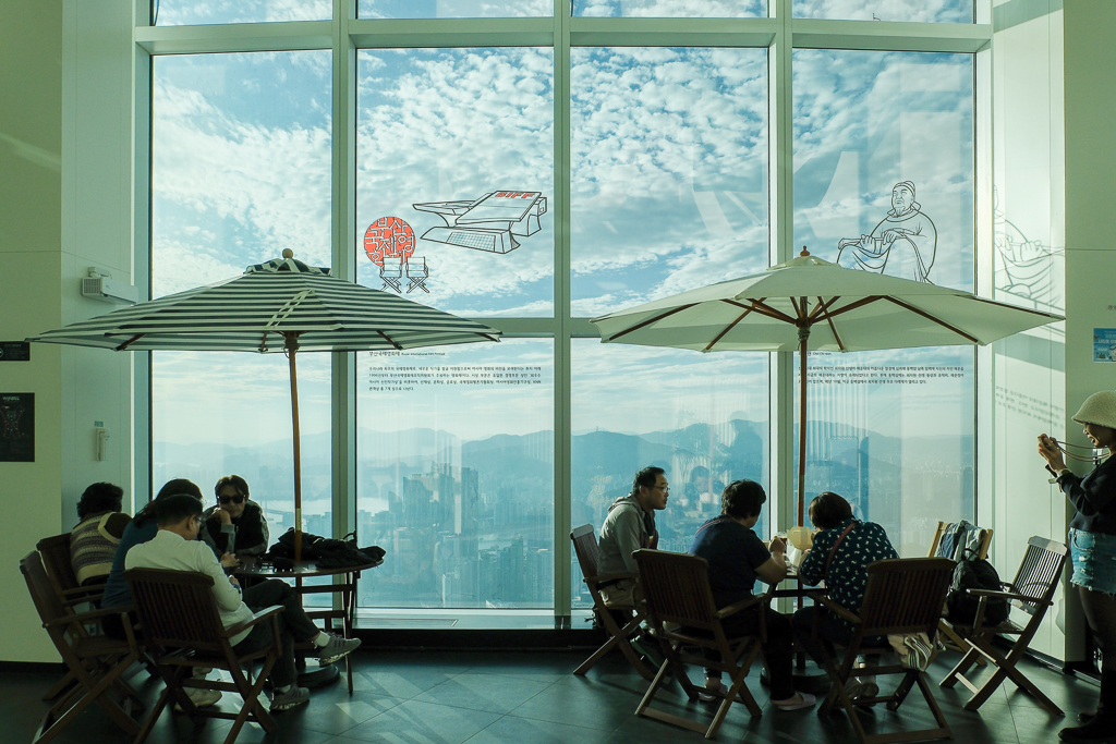 韓國釜山｜X the Sky．朝聖世界最高星巴克，坐擁海雲台沙灘美景 @飛天璇的口袋