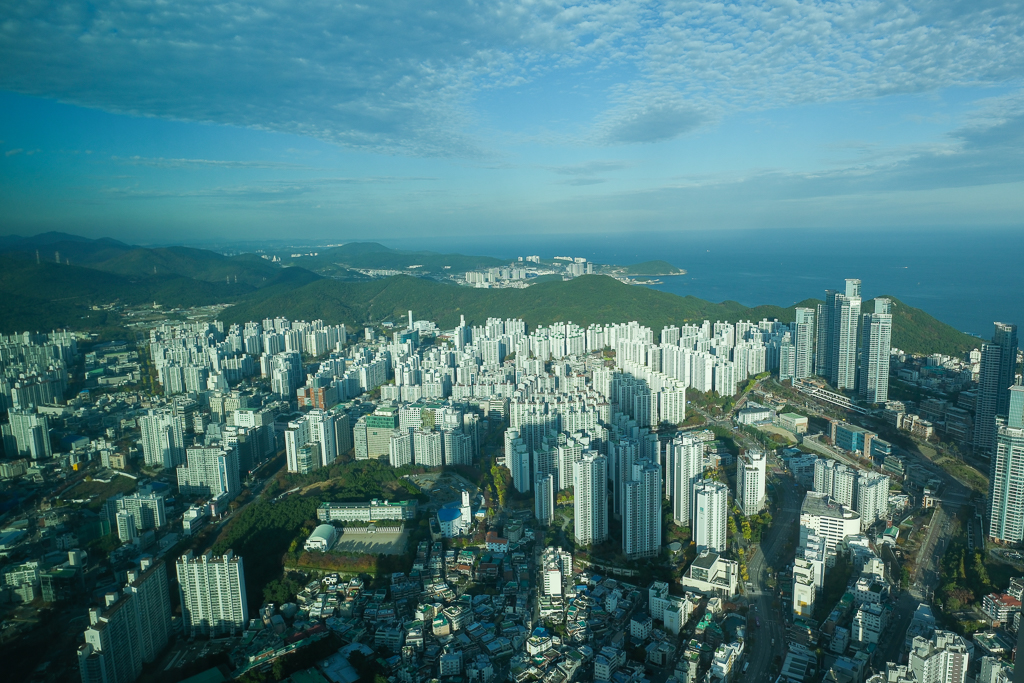 韓國釜山｜X the Sky．朝聖世界最高星巴克，坐擁海雲台沙灘美景 @飛天璇的口袋