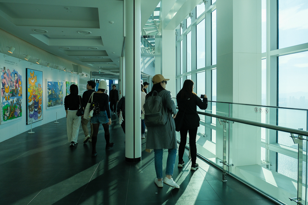 韓國釜山｜X the Sky．朝聖世界最高星巴克，坐擁海雲台沙灘美景 @飛天璇的口袋