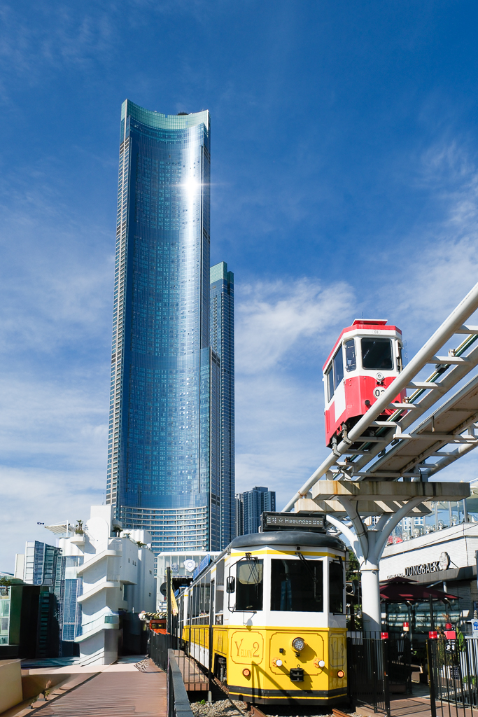 韓國釜山｜X the Sky．朝聖世界最高星巴克，坐擁海雲台沙灘美景 @飛天璇的口袋