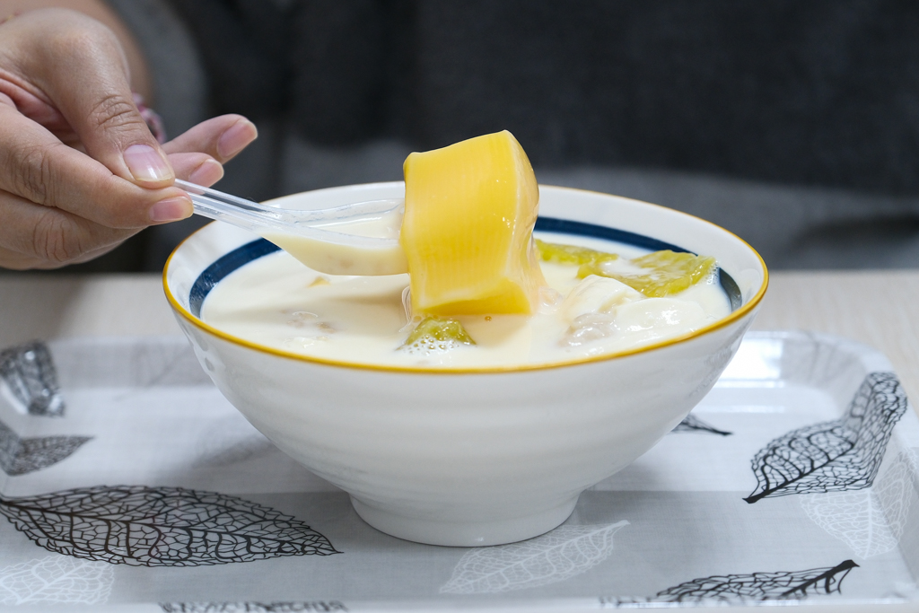 台中北屯｜悠沐手作豆花．水湳日系風格豆花店，社群推薦抹茶豆花 @飛天璇的口袋