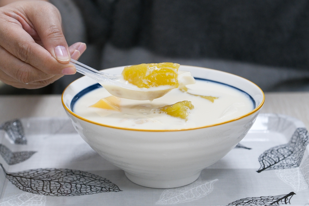 台中北屯｜悠沐手作豆花．水湳日系風格豆花店，社群推薦抹茶豆花 @飛天璇的口袋