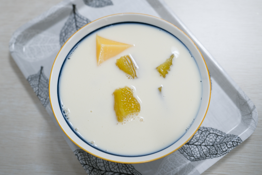 台中北屯｜悠沐手作豆花．水湳日系風格豆花店，社群推薦抹茶豆花 @飛天璇的口袋