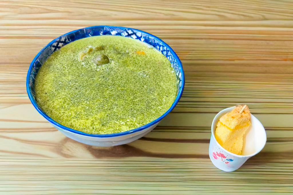 台中北屯｜悠沐手作豆花．水湳日系風格豆花店，社群推薦抹茶豆花 @飛天璇的口袋