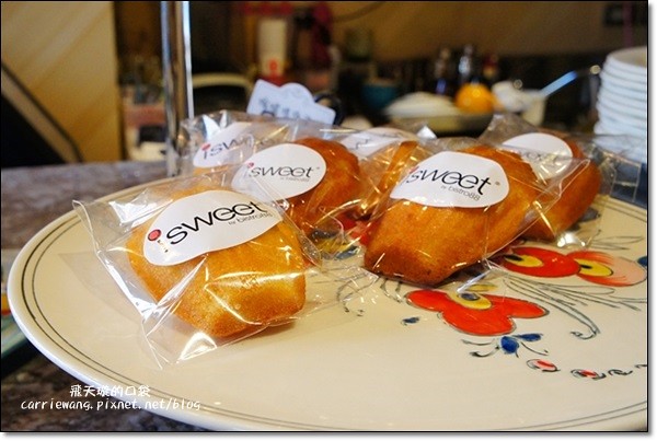 【台中蛋糕甜點】i sweet法國甜點沙龍。Bistro88甜點工作室，空間明亮，甜點可愛 @飛天璇的口袋