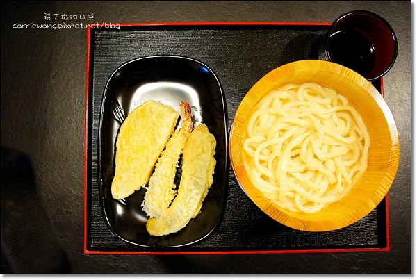 【台中日式餐廳】鬼瓦烏龍麵。日本香川讚岐手打烏龍麵，Q彈清爽又古溜(試賣期間3/16~3/21有折扣優惠) @飛天璇的口袋