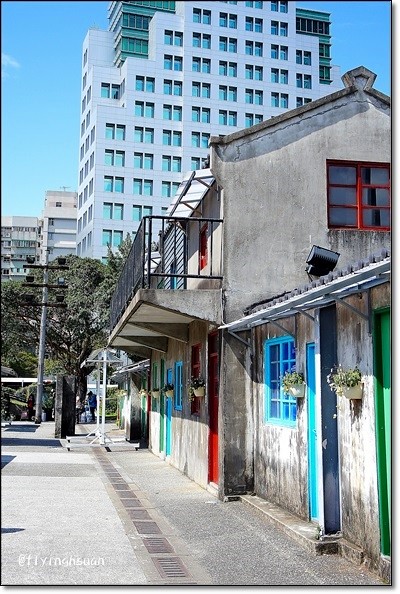 台北四四南村｜現代與復古衝突的美感，在眷村裡尋找歷史的足跡，好丘 good cho’s貝果 @飛天璇的口袋