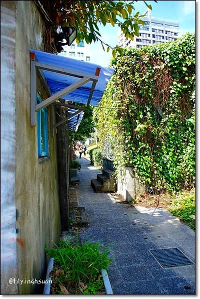 台北四四南村｜現代與復古衝突的美感，在眷村裡尋找歷史的足跡，好丘 good cho’s貝果 @飛天璇的口袋