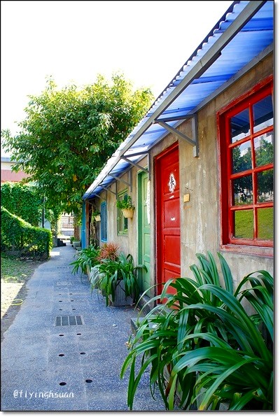 台北四四南村｜現代與復古衝突的美感，在眷村裡尋找歷史的足跡，好丘 good cho’s貝果 @飛天璇的口袋