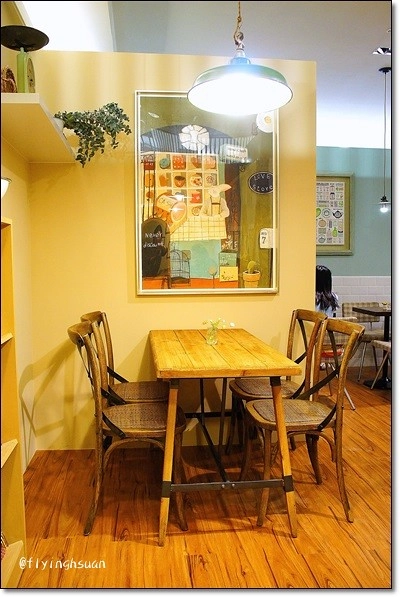 【台中下午茶】Hana Cafe。日系鄉村雜貨風店，環境溫馨可愛@台中新光三越B1 @飛天璇的口袋