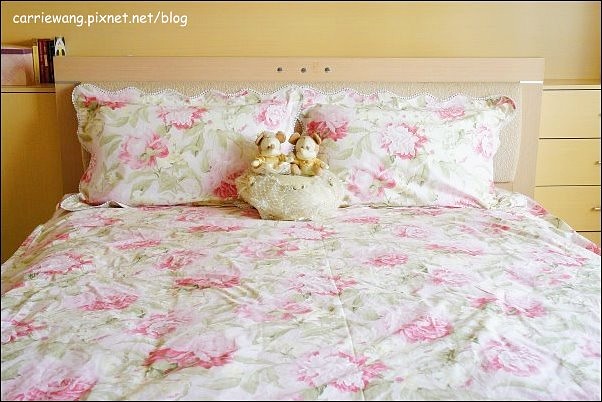 【居家生活分享】法蝶生活館 La Fatte。印花/緹花床罩寢具組，輕輕鬆鬆就將臥室大改造，春天就該如此浪漫 @飛天璇的口袋