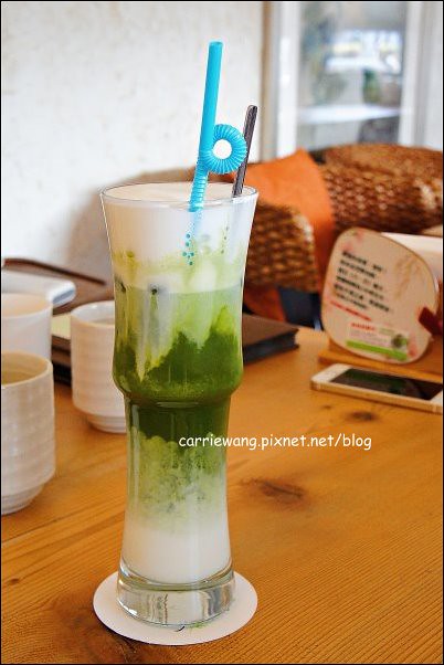 【台中下午茶】初綠和風定食。午后來份抹茶，體驗日式風情，生意盎然，環境雅緻 @飛天璇的口袋